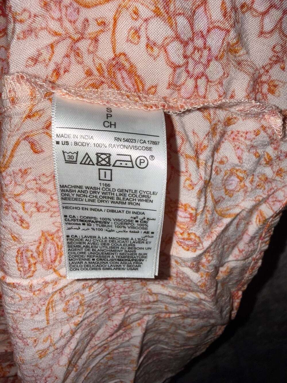 Old Navy Floral Cut-Out Long Sleeve Maxi Dress Size S - Picture 4 of 6